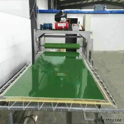 木工机械涂布罩光机 绿色无味板材罩光机 PVC广告牌罩光机