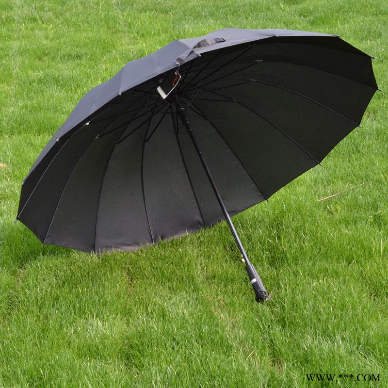 直销直杆高尔夫雨伞遮阳晴雨伞可定制定做印LOGO广告伞16骨