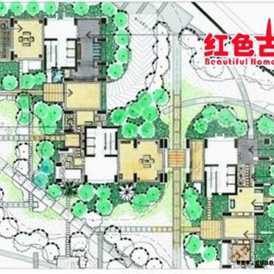 庭院园林设计花园木屋市政公园设计古建欧式庭院海派庭院设计