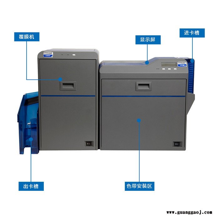 DATACARD SR200 高清彩色证卡打印机|工作证件打印机|人像卡 门禁卡打印机 DATACARD证卡打印机