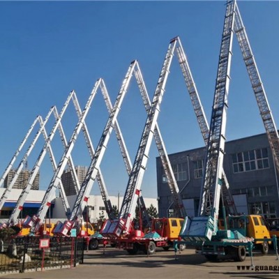 珠海市湖北程力28米云梯车出厂价格_28米高层搬运云梯车