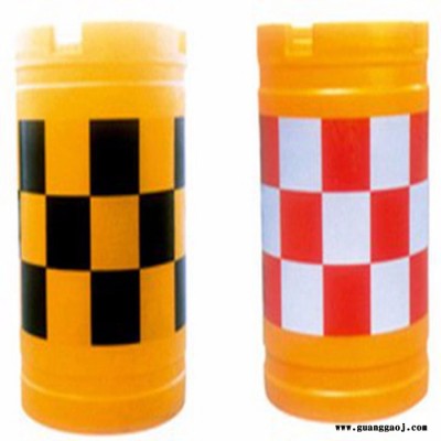 道路防撞桶  道路塑料防撞桶欧诚各种类安全可靠