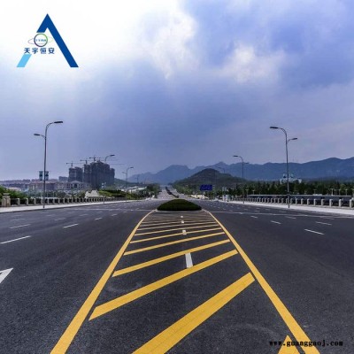 马路划线 交通标志线 耐磨防水标线 天津交通设施