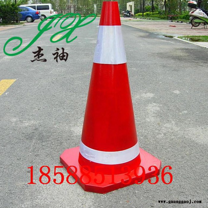 工程客LZ1 广州红白反光路锥价格带手环路锥批发圆头路锥直销供应pvc路锥