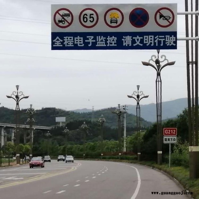 道路指示牌 道路高速指路标志牌 美通