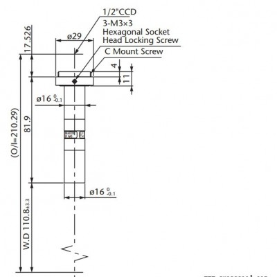 日本茉丽特      MML-ST系列     MML4-ST110D     百万像素   远心工业镜头