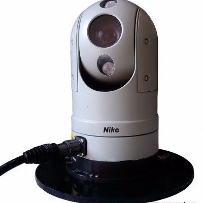 尼科NK-IP20400CT30X 400万像素吸盘网络高清车载云台摄像机30倍车载高清云台 30倍网络车载