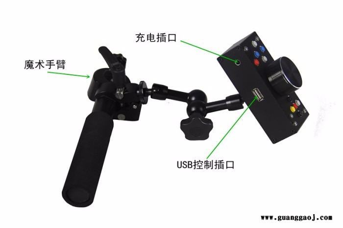 佳能5D25D3单反控制器USB跟焦控制器电子跟焦器追焦器