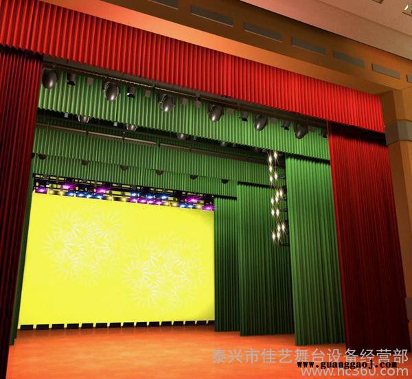 深圳舞台机械幕布舞台幕布阻燃出具检测报告11
