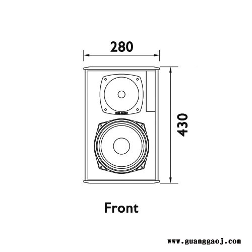 BOB AUDIO  CS108 全频音箱  专业音响  舞台音箱  扩声音箱 多功能音箱图3