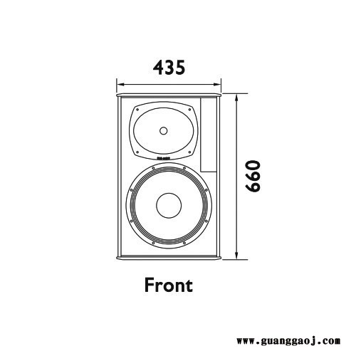 BOB AUDIO  CS152 全频音箱 专业音响 扩声音箱 舞台音箱 专业音箱图2