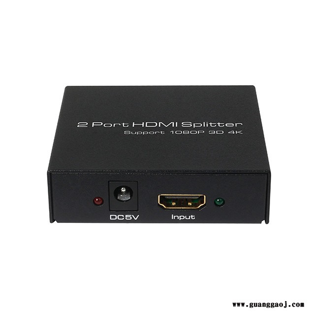 HDMI2.0分配器2口分频器 1分2 4Kx2K 1.4版 splitter 可定制开发