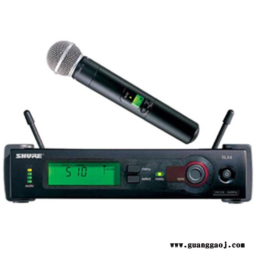 舒尔 SHURE SLX24/SM58 无线话筒  适用：演出、专为主唱与和...