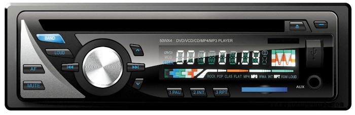 车载影碟机 通用固定面板DVD机  车载MP3 支持SD/USB插口