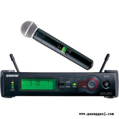 舒尔 SHURE SLX24/SM86 无线话筒  适用：演唱、会议、人声话...