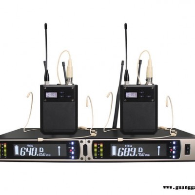 SYYP思音UR-390一拖二腰包头戴麦克风话筒,电容麦，腰包扩音器，专业舞台演出，话筒厂家，无纸化视频会议厂家