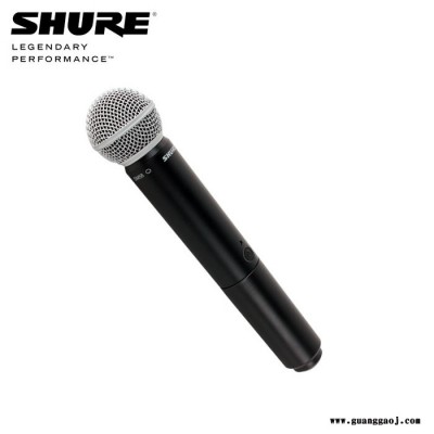 Shure/舒尔 BLX24R/SM58 BLX24R/BETA58A专业演出会议无线手持话筒麦克风半机架式