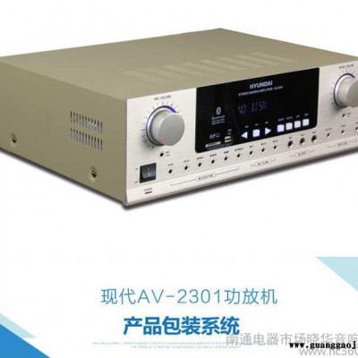 HYUNDAI/现代 AV-2301大功率舞台蓝牙音响功放机