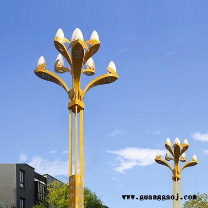 联球led市政广场亮化工程玉兰灯中华灯景观灯具6米7米8米