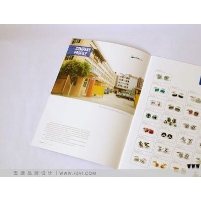 东莞长安饰品公司画册设计 〓 长安饰品宣传彩页设计印刷