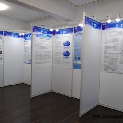 上海企业会务活动壁报展示板架出租 海报展板制作安装