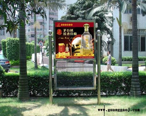 发布广州出租车广告、社区灯箱广告牌