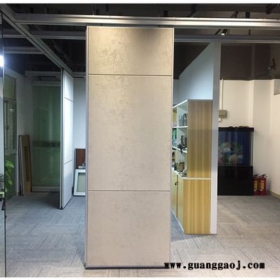 深圳办公室折叠屏风推拉门赛勒尔65型活动隔断 包设计安装