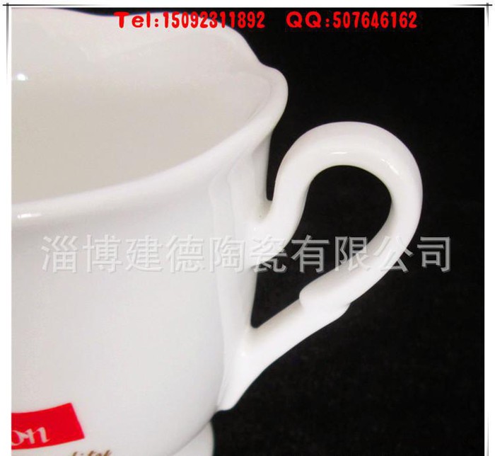 咖啡杯创意高脚马克杯节日礼品广告促销 定制礼品赠品 定制LOGO图1