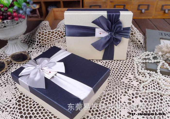 精美韩式礼品盒  天地盖包装盒创意礼盒定做 加印