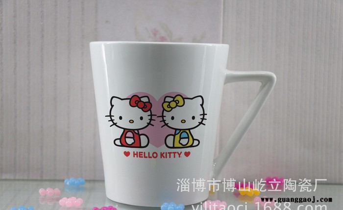 hello kitty个性陶瓷杯 创意马克杯 生日圣诞礼品咖图3