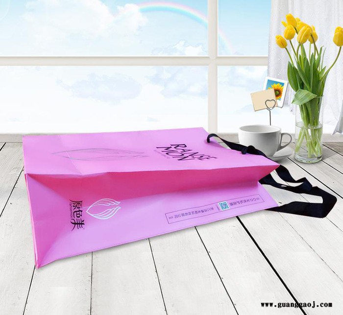 创意手提袋韩国创意回礼袋定做 纸质服装礼品袋 手挽袋手提袋印刷