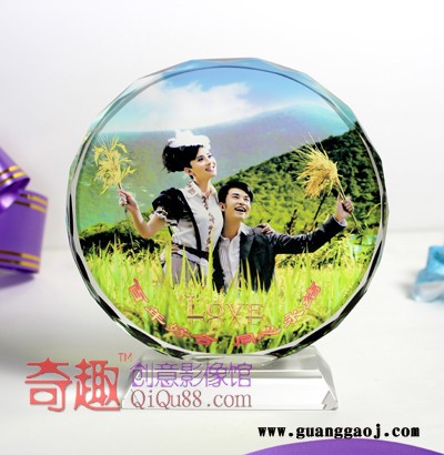 供应奇趣坊郑州专业创意礼品加盟水晶影像神奇