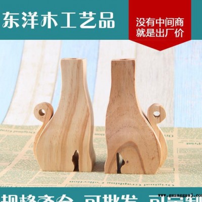 创意家具工艺品 天然松木台灯底座 家具摆设工艺品 来图定制礼