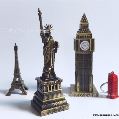4件套美国纽约自由女神像纪念品工艺品创意小礼品精美奖品模型