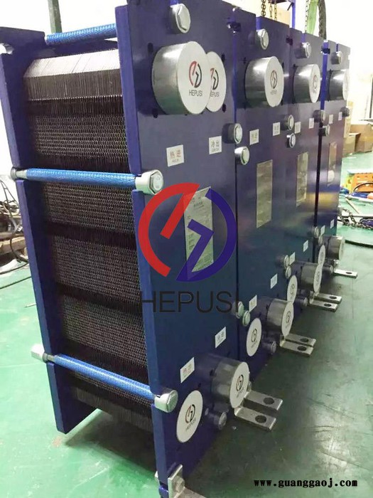 供应北京毛料清洗液加热板式换热器 厂家