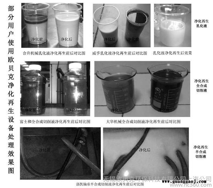 切削液、磨削液、清洗液油水分离净化再生设备