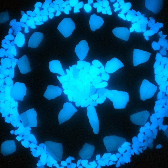供应荧光石子 荧光鹅卵石 荧光粉 发光石子图4