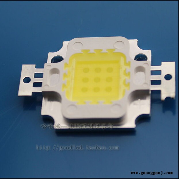 美国原装进口CREE灯珠 CREE灯珠 10W 大功率 LED暖白光 正白 冷白 高品质LED集成光源 方形支架