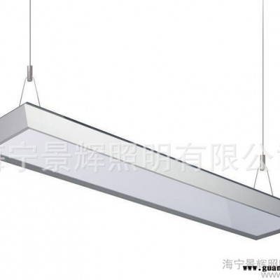 厂家批发高品质LED办公灯吊线灯 双管T5吊线铝材支架灯