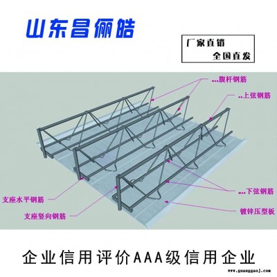 钢筋桁架楼承板开口楼承板钢筋桁架镀锌楼承板昌俪皓楼承板厂家