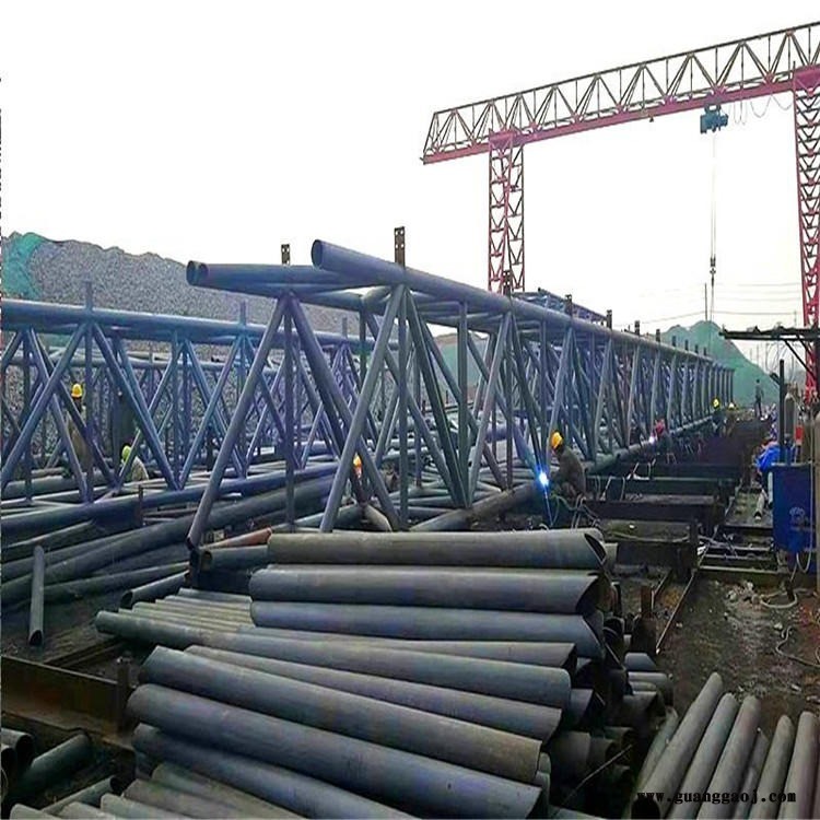 沧州 垃圾焚烧发电厂管桁架加工