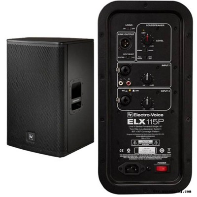EV ELX115P紧凑型单15吋舞台全频音箱 舞台扩声系统 多功能影K音响 便携式音响扩声系统