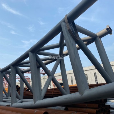 河北圣雄管桁架-体育馆高铁专用钢结构-焊接拼装加工
