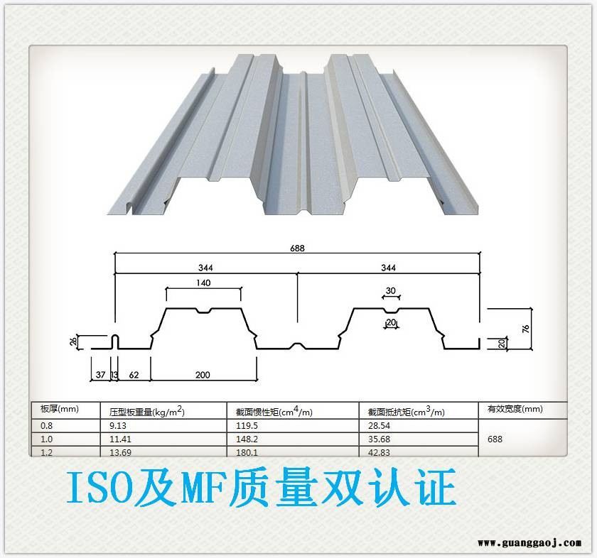 钢筋桁架楼承板YXB66-166-500BQ345图集