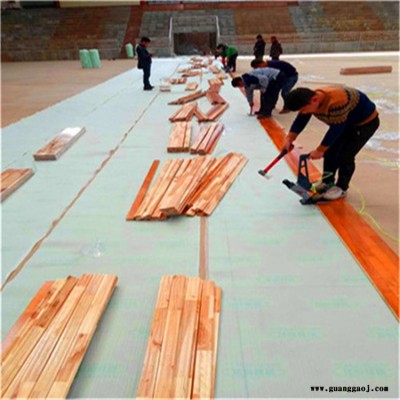 鑫德供应 巢湖 体育场运动木地板 舞台运动木地板 生产厂家
