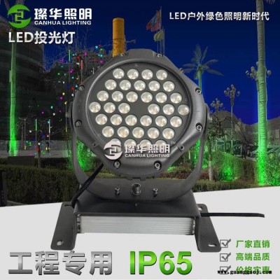 璨华照明SK-TGD-XK026LED投光灯18W/24W/36W户外防水圆形投光灯大峡谷同款