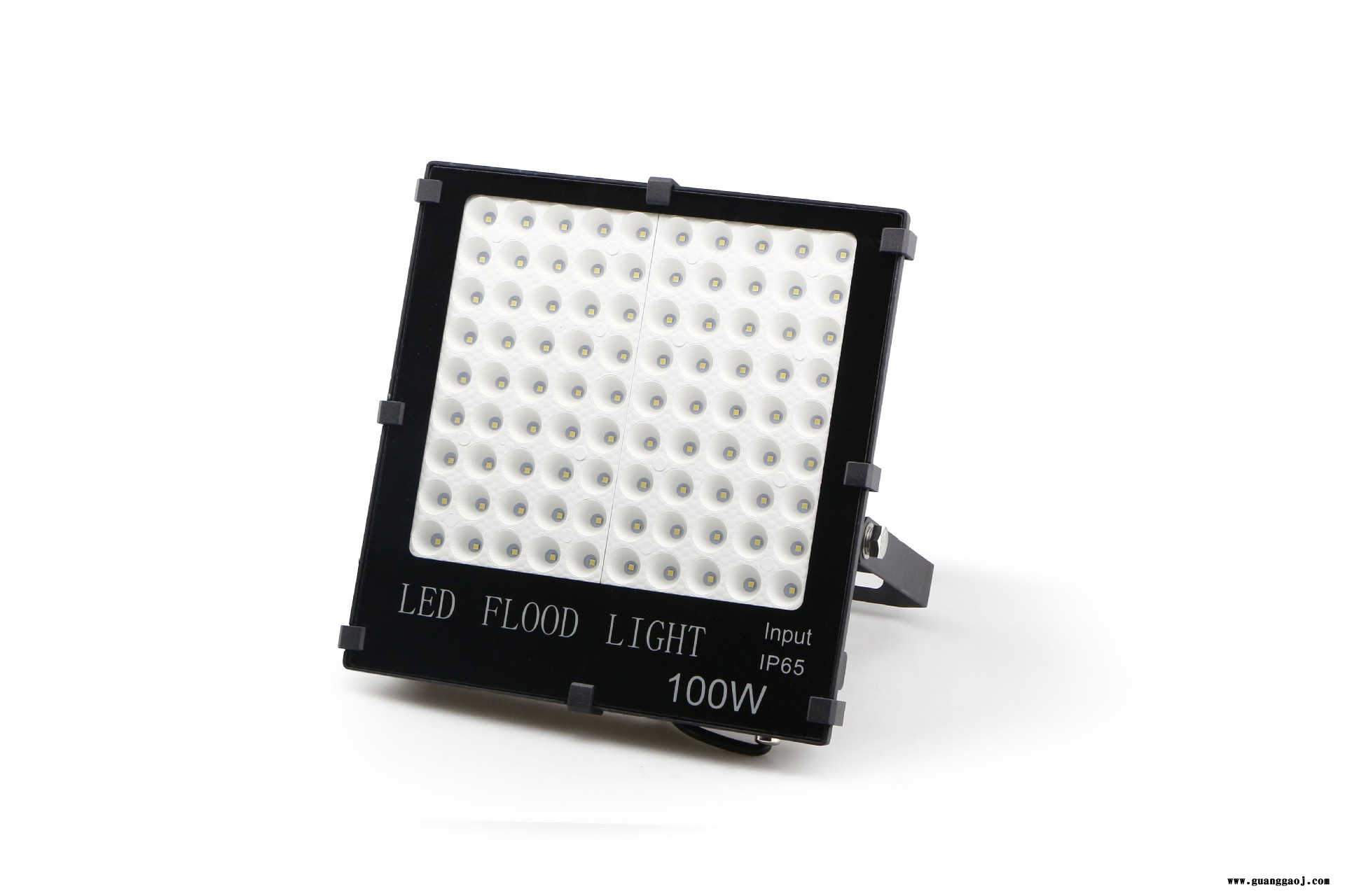 超薄厂家LED泛光灯100W足功率贴片投光灯广告招牌投射灯工程专用