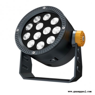 乔光照明供应QG-TT04-LED圆形LED投光灯户外高端小区外墙园林照射灯