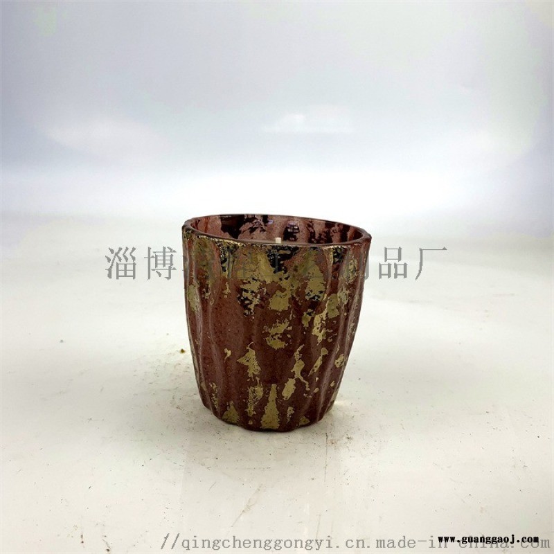 工艺蜡杯, 做旧烛台，玻璃蜡杯，香薰玻璃蜡烛杯图5