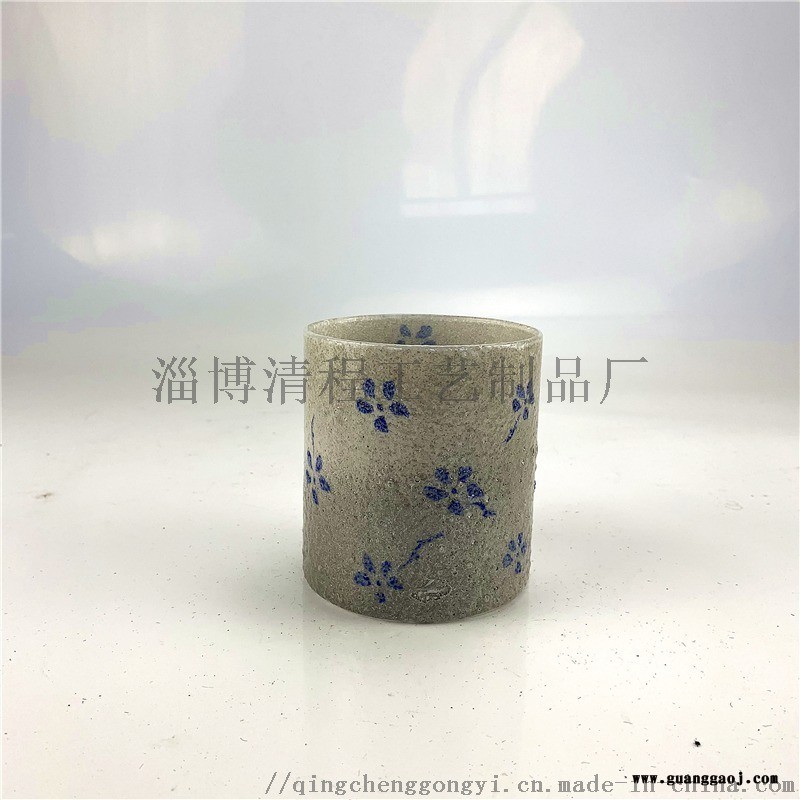 玻璃蜡烛杯欧式简约烛台香薰蜡烛杯香薰玻璃容器烛台图2